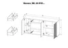 Sideboard - 186 x 85 cm - 3 Türen - 3 Schubladen - Viking Produktbild-Vorschau 7