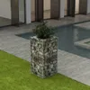 vidaXL Gabion letto rialzato in acciaio 50×50×100 cm Anteprima dell’immagine prodotto 8