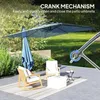 Outsunny Parasol dšŠportšŠ carršŠ 3 x 3 m, parasol de Voir les images du produit 8