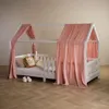Hausbett Himmel NENA im 2er Set in rosa - Betthimmel aus Produktbild-Vorschau 1
