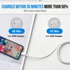 Ladekabel für iPhone Lightning 1M/2M – USB-A oder USB-C bis Produktbild-Vorschau 5