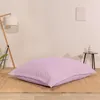 Pouf in velluto a coste BANANAIR 180 x 140 cm viola chiaro Anteprima dell’immagine prodotto 10