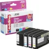 cartucce EDD-530 nero, ciano, magenta e giallo compatibili Anteprima dell’immagine prodotto 4