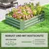 Outsunny – vyvýšený záhon z ocele, záhon, skleník, záhradný Náhľad obrázku produktu 5