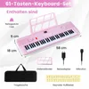COSTWAY Klávesy Piano 61 klávesov, digitálne klavír so Náhľad obrázku produktu 2