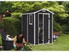 KETER Premium 46S Harz Gartenhaus - Anthrazit Produktbild-Vorschau 2
