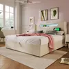 A bedroom scene with a bed as the main focus. Produktbild-Vorschau