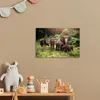 MuchoWow® Poster Elefant - Tiere - Wald - Gras - Grün 30x20 Produktbild-Vorschau 6