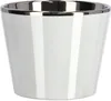 KOTARBAU® Kleiner Keramik-Blumentopf ⌀ 11 cm Glasiert Weiß Produktbild-Vorschau 1