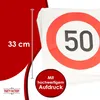 Happy Birthday 50 Servietten 3-lagig 20er Produktbild-Vorschau 2