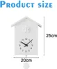 Nástěnné hodiny v severském stylu, kukačkové hodiny, ptačí Náhled obrázku produktu 4