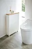 Étagère de toilette sur roulettes Métal et bois Slim Voir les images du produit 17