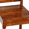 vidaXL Chaises de salle à manger 2 pcs. Bois massif avec Voir les images du produit 11