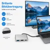 USB-C auf HDMI Adapter 3-in-1 Hub – 4K 30Hz HDMI, USB 3.0 Produktbild-Vorschau 4