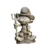 Farmi Schlumpf, kleine tuinfiguur, gemaakt van kunststeen. Productafbeelding-voorbeeld 1