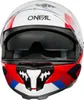 O´Neal Casco CHALLENGER EXO nero/bianco/rosso/blu L (59/60 Anteprima dell’immagine prodotto 4