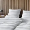 elegante Mako-Satin-Bettwäsche-Garnitur En Bloc Farbe Weiss Produktbild-Vorschau 1