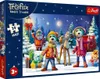 24 Maxi Trefliki Puzzle Bauen Sie Einen Schneemann 14375 Produktbild-Vorschau 1