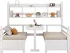 Fortuna Lai Multifunktionales Massivholz Schlafsofa 200x90 Produktbild-Vorschau 8