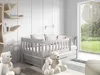 FURNLUX Kinder Einzelbett Nela Grau 80x160cm / Hauptfarbe: Produktbild-Vorschau 2