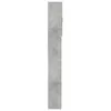 vidaXL Armadio per lavatrice grigio cemento 64x25,5x190 cm Anteprima dell’immagine prodotto 4
