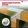 GeZu Impex Pfostenecke 3 Balken T-Model 121 x 121 mm Produktbild-Vorschau 3