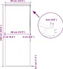vidaXL Sprchová roleta s kazetou 90x240 cm Šírka látky 86 Náhľad obrázku produktu 6