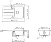 Lavello da incasso Schock Formhaus D-100 A Croma - Lavello Anteprima dell’immagine prodotto 11