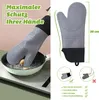 6-teiliges Silikon Backhandschuh Set,Hitzebeständige Produktbild-Vorschau 5
