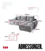 BroMARKT Ecksofa NUBES Schlaffunktion Bettkasten L-Form Produktbild-Vorschau 11