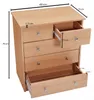 FineBuy Design: cassettiera in legno di faggio 60 x 70 x 35 Anteprima dell’immagine prodotto 3
