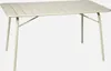 Tavolo da giardino pieghevole in metallo 6 posti, 140cm, Anteprima dell’immagine prodotto 1