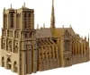 3D Puzzle, NOTRE-DAME DE PARIS, Karton, 165 Teile Produktbild-Vorschau 1