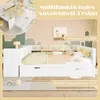 Flieks Kinderbett 140x200cm mit Ausziehbett, Doppelbett Produktbild-Vorschau 5