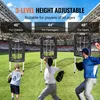 VEVOR Pitching Net Pitching Target Výškově nastavitelný 254 Náhled obrázku produktu 4