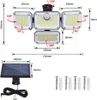 333 Led Solarleuchten Mit Bewegungsmelder 270° 4 Köpfe Produktbild-Vorschau 7