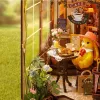 Rolife 3D-Holz-Puzzle Book Nook 'Holiday Café' Produktbild-Vorschau 6