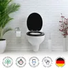 Sanfino® Premium WC Sitz "All Black" hochwertiger Produktbild-Vorschau 4