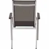 SIENA GARDEN Tesoro Stapelsessel silber Aluminium M29566 Produktbild-Vorschau 4