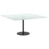 vidaXL Tischplatte Weiß 80x80 cm 6 mm Hartglas in Produktbild-Vorschau 3