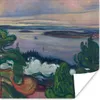 MuchoWow® Poster Zugrauch - Edvard Munch 30x30 cm - Produktbild-Vorschau 1