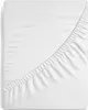 Jersey Betttuch weiß 240x220 30cm Baumwolle Gewicht: 125 Produktbild-Vorschau 4