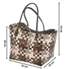 Kobolo shopper bag MARE z PE z uchwytamipoliuretan brązowy Podgląd zdjęcia produktu 2