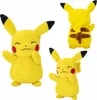 Three Pikachu plush toys are displayed against a white background. Náhled obrázku produktu