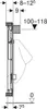 GE Kombifix Element für Urinal 109-127cm Universal Produktbild-Vorschau 3