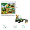 BLOCKI MyFarm Traktor Trekker Bauernhof Bausatz Spielzeug Produktbild-Vorschau 4