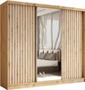 BEAUTYSOFA Schrank mit Lamellen HELIX 240cm - Produktbild-Vorschau 1