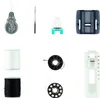 A collection of sewing accessories arranged on a white background. Produktbild-Vorschau