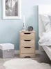 FineBuy Szafka nocna Sonoma 31x49x31 cm, matowa, z 3 Podgląd zdjęcia produktu 4