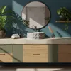 Lavabo Da Appoggio Rea Alice Moon Beige, Pietra Artificiale Anteprima dell’immagine prodotto 8